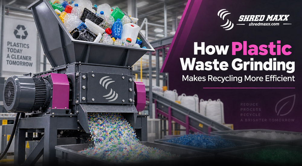 How Plastic Waste Grinding Makes Recycling More Efficient