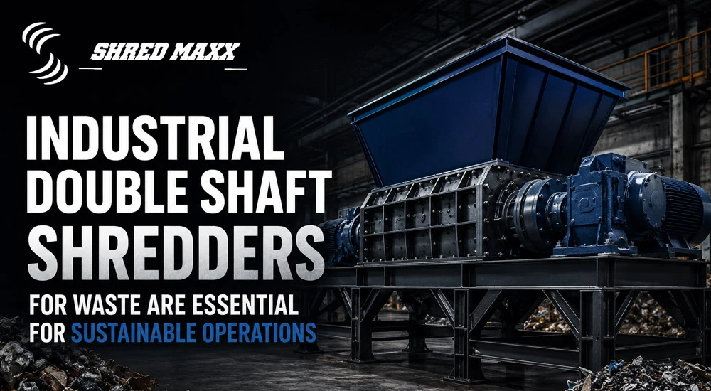 Why Industrial Double Shaft Shredders for Waste Are Essential for Sustainable Operations