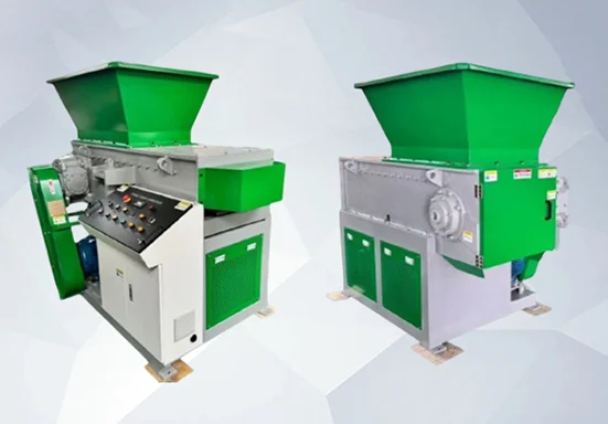 Single Shaft Plastic Waste Shredder Machine