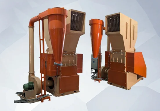with cyclone blower