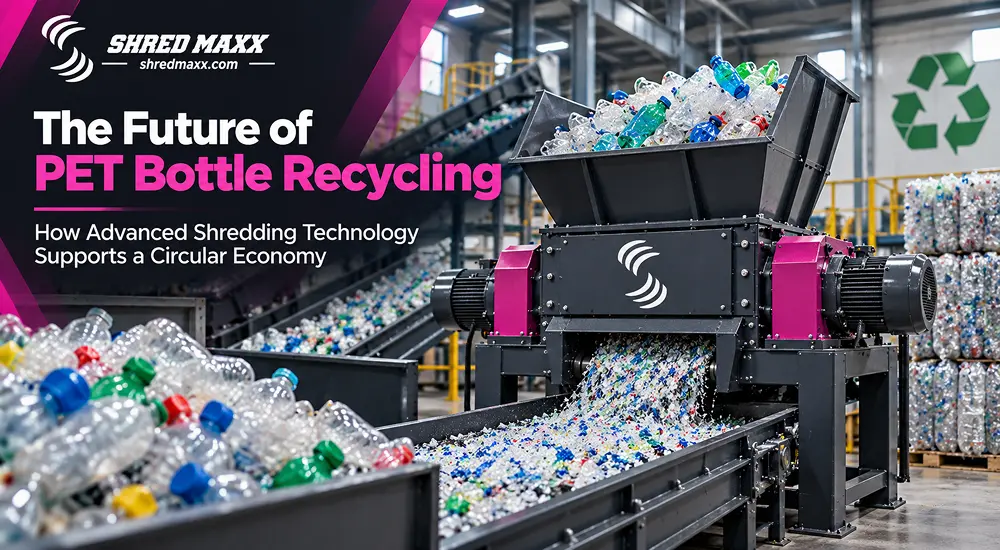 The Future of PET Bottle Recycling: How Advanced Shredding Technology Supports a Circular Economy